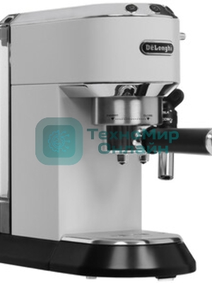 Кофеварка эспрессо DeLonghi EC685.W белый, исп. кофе - молотый/чалды, 1.1 л, 1350 Вт, 15 бар
