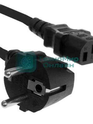 Кабель питания для ноутбуков Gembird/Cablexpert, 3м, Schuko- C5, 10А (PC-186-ML12-3M)