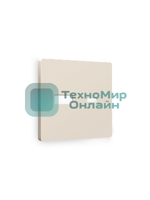 Лицевая панель ALFA (Бежевый матовый) для розетки 2USB A+C QUANT AP3310