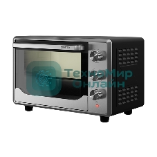 Мини-печь Centek CT-1540 Convection (сталь) 50л 2000 Вт, двойн стекло, внутр подсветка, max 320°