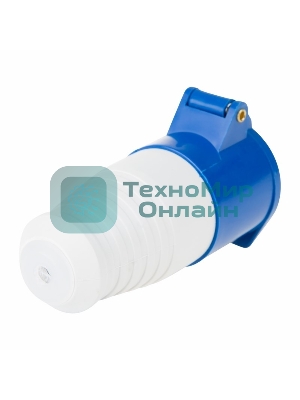 Розетка Rexant 213 переносная 2Р+РЕ 16А 220В IP44