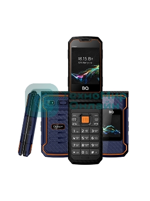 Мобильный телефон BQ 2822 Dragon черный/оранжевый