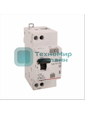 Выключатель автоматический дифференциального тока 1п (1P+N) C 32А 30мА тип AC 6кА RX3 Leg 419402