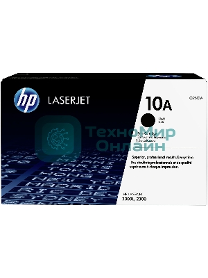 Картридж лазерный HP Q2610A черный для LaserJet 2300 (6 000 стр.)