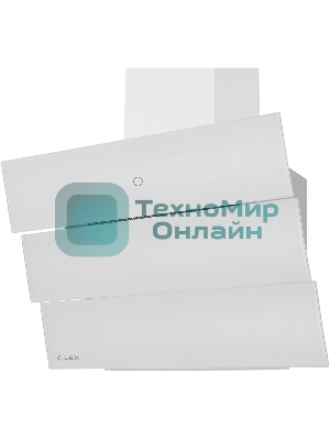 Вытяжка наклонная LEX RIO GS 600 белая, 59.5 см, 850 куб. м/ч, 44 дБ