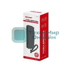 Трубка домофона с индикатором и регулировкой звука Rexant RX-321 серая
