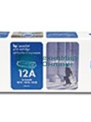 Картридж лазерный HP Q2612A черный для LaserJet 1010/1018/1020/1012/1015/3015/3020/3030 (2000 стр.)