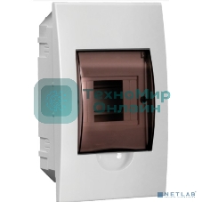 Бокс ЩРВ-П-4 мод. встраив. пластик IP41 GENERICA IEK MKP12-V-04-41-G