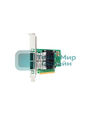 Адаптер Infiniband ConnectX®-6 VPI adapter card, HDR IB (200Gb/s) and 200GbE, dual-port QSFP56, PCIe4.0 x16, tall bracket
