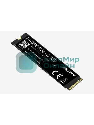 Накопитель SSD HIKSEMI FUTURE LITE, 1024Gb, PCIe 4.0 x4, M.2 2280, NVMe, R/W 7000/6000