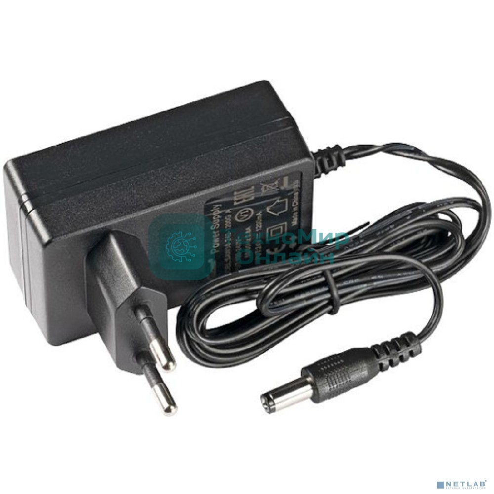 Блок питания с угловым штекером MikroTik SAW30-240-1200GR2A 24v 1.2A
