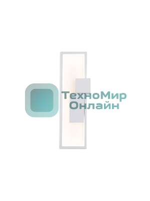 Светильник Ambrella light FL5222 SWH белый песок LED 3000K/4200K/6400K 24W 400*140*100