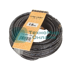 Кабель цифровой TV-COM HDMI19M to HDMI19M, V1.4+3D, 15m CG150S-15M
