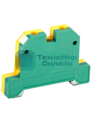 Зажим наборный IEK YZN20-006-K52 ЗНИ-6PEN 6мм2 (JXB-земля)