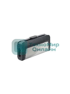 Флешка USB Sandisk DDC2 Ultra Dual (SDDDC2-032G-G46), 32Gb, USB 3.0/USB 3.1 Type C, R/W 150/30, серый/черный