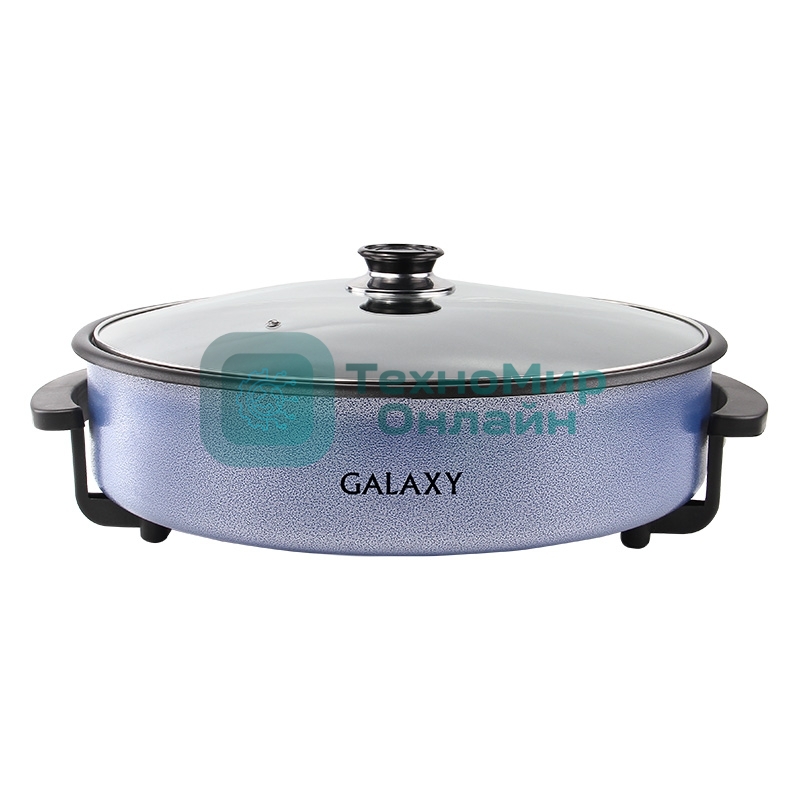 Электросковорода Galaxy Line GL 2664, синий, 1700 Вт, 8 л