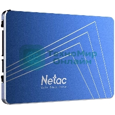 Накопитель SSD Netac N600S, 512Gb, SATA III, 2.5