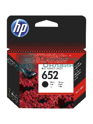 Картридж струйный HP №652 (F6V25AE) черный, 360 стр., для DJ IA 1115/2135/3635/4535/3835/4675
