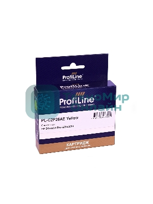 Картридж струйный ProfiLine PL-C2P26AE (№935XL) для принтеров HP OfficeJet Pro 6230/6830 с чернилами на водной основе Yellow