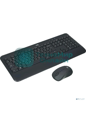 Комплект клавиатура+мышь беспроводной LOGITECH MK540 Advanced black (USB, 1000dpi) (920-008686)