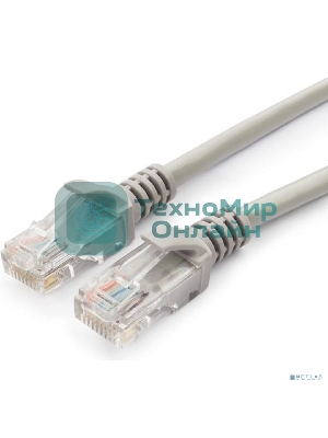 Патч-корд Гарнизон PC-UTP-5e-1.5 cat.5e UTP 1.5м, литой, многожильный (серый)