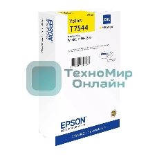Картридж струйный Epson T7544 желтый экстраповышенной емкости для WF-8090/8590