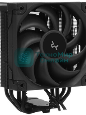 Кулер для процессора DEEPCOOL AK400 черный, 120 мм, алюминий/медь, 1850 об/мин, 29 дБ, 4 pin, 220 Вт, 155 мм