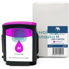 Картридж струйный NVPrint 82 (NV-C4912A) Magenta для HP DesignJet 500/800 (69 мл)