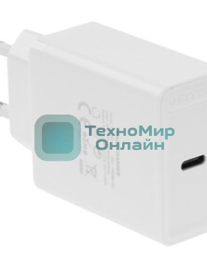 Сетевое зарядное устройство Vention на 4 порта GaN 50W USB (C+C+A+A) белый