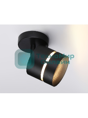 Светильник Ambrella light TN71056 BK черный GX53 max 12W D85*145