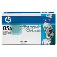 Картридж лазерный HP CE505A черный LJ P2055/P2035 (2300 стр.)