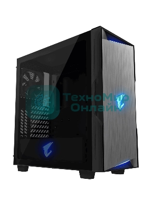 Компьютерный корпус GIGABYTE AORUS C300 GLASS MidiTower без Б/П ATX MicroATX MiniITX Цвет черный Gb-AC300G