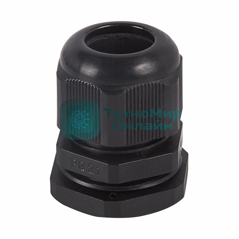 Кабельный ввод Rexant PG-29 (18-25 мм) черный