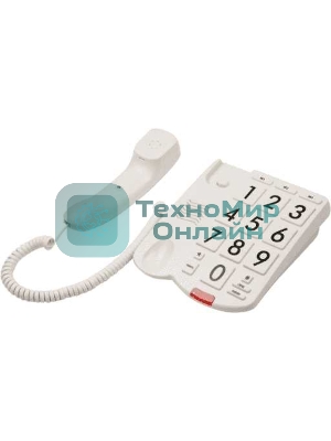 Телефон проводной Ritmix RT-520 слоновая кость