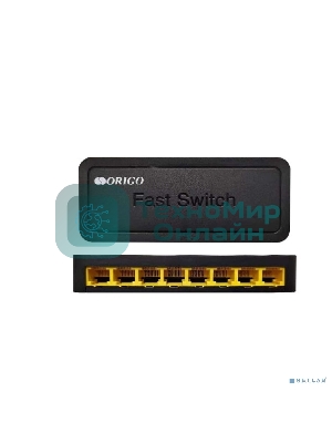 Коммутатор неуправляемый 8-портовый ORIGO OS1108/A1A 100 Мбит/с