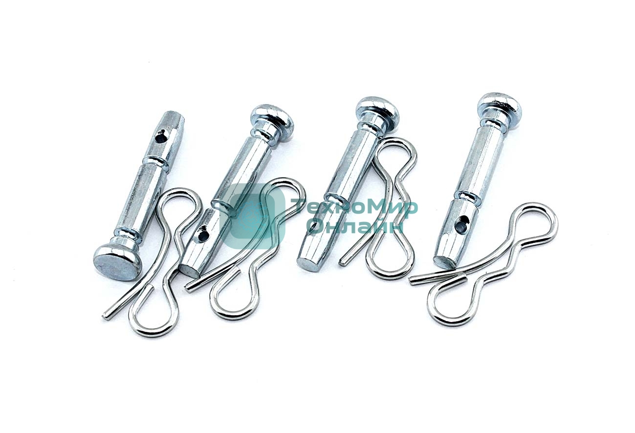 Срезные болты для снегоуборщика 6х41мм со шплинтом комплект 4шт 144002