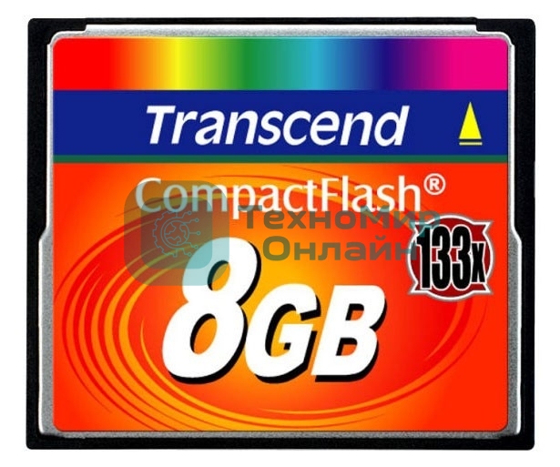 Флеш карта CF 8Gb Transcend TS8GCF133 w/o adapter