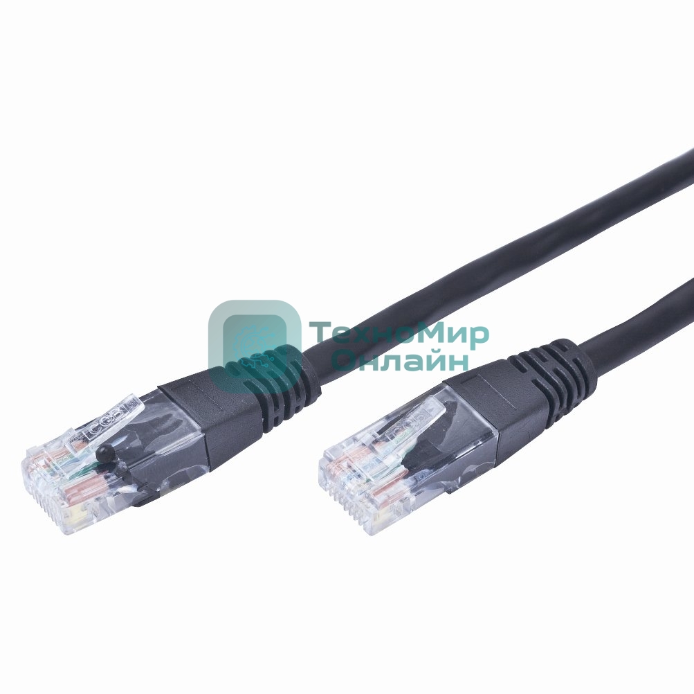 Патч-корд FTP Cablexpert cat.6, 1м, литой, многожильный, черный