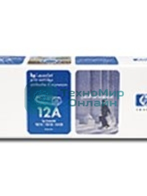 Картридж лазерный HP Q2612A черный для LaserJet 1010/1018/1020/1012/1015/3015/3020/3030 (2000 стр.)