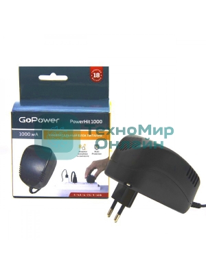 Блок питания GoPower Powerhit 1000 универсальн. (1/15/30)