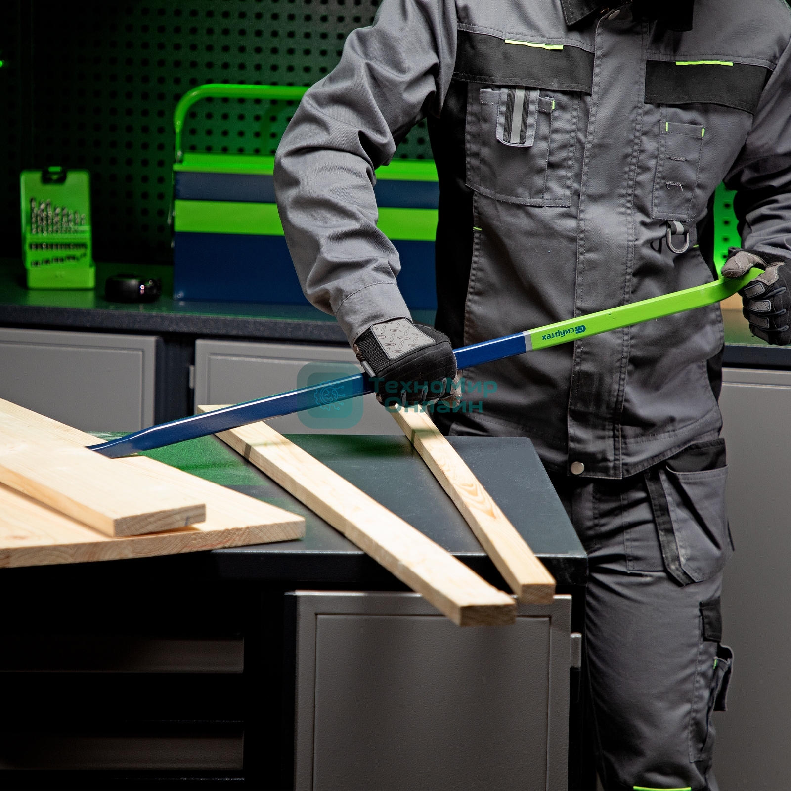 Лом-гвоздодер Сибртех 900x25x12мм