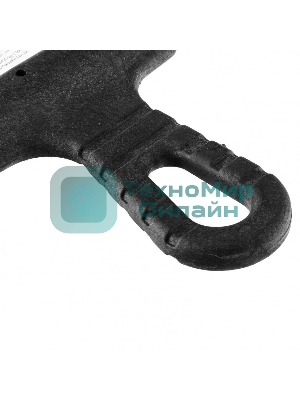 Шпатель Sparta из нержавеющей стали, 350 мм, зуб 10х10 мм, пластмассовая рукоятка