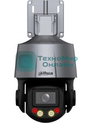 Мини-PTZ IP-видеокамера Dahua DH-SD3C405DB-GNY-A-PV Smart Dual Light с активным сдерживанием и ИИ 4Мп, 1/2.8” CMOS, 5x моторизованный объектив 2.7~13,5мм (5x), видеоаналитика, ИК до 50, LED до 30м