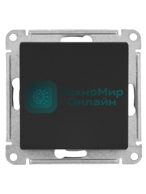 Systeme Electric AtlasDesign Жемчуг Выключатель 1-клавишный с подсвет.,сх.1а, 10АХ, мех., быстрозажим. клем.