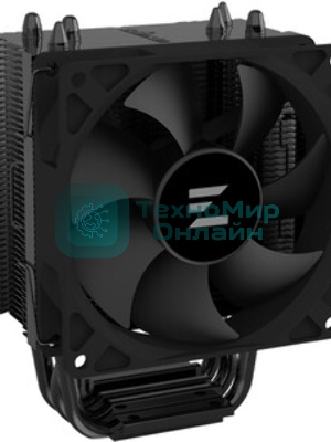 Кулер ZALMAN CNPS4X BLACK V2, 92мм FAN, 3 HEAT PIPES, 4-PIN PWM, 800-2000 RPM, 29DBA, HYDRO BEARING, LGA1851/1700, AM5/AM4, screw type installation