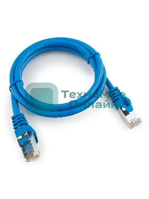 Патч-корд FTP Cablexpert cat.6, 1м, литой, многожильный, черный