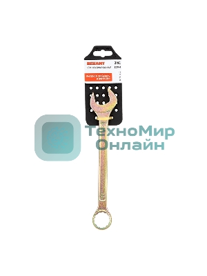 Ключ комбинированный Rexant 22 мм, желтый цинк