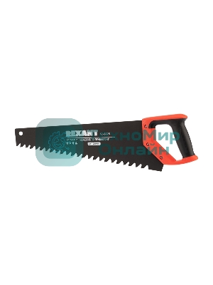 Ножовка по пенобетону Rexant 500 мм, защитное покрытие, твердосплавные напайки на зубья, двухкомпонентная рукоятка