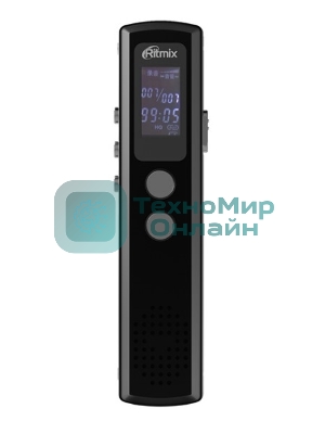 Диктофон RITMIX RR-120 4GB черный