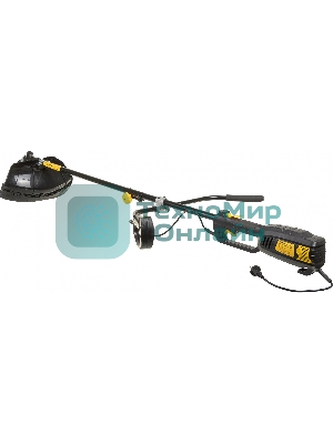 Триммер электрический Huter GET-1450В 1500Вт разбор.штан. реж.эл.:леска/нож